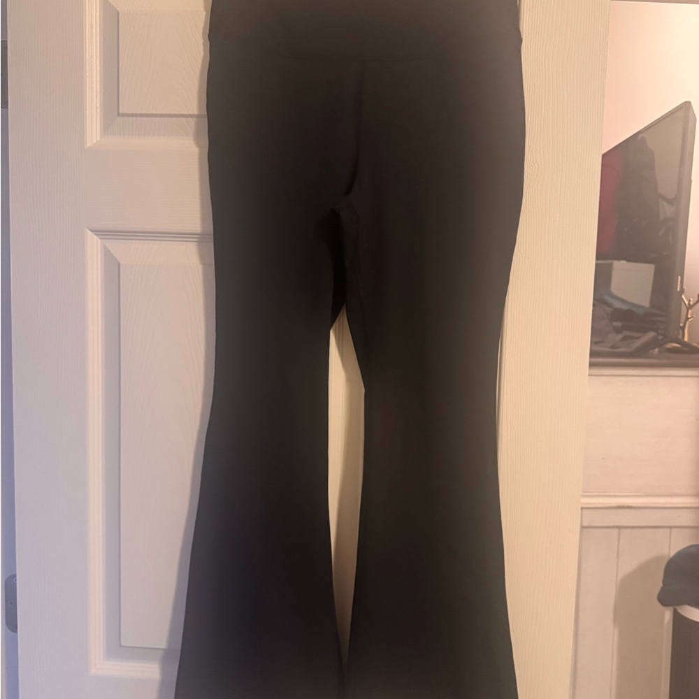 Black Flared Leggings